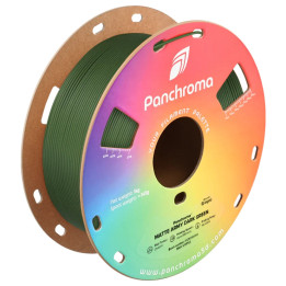 Panchroma PLA Mat - Mat Vert Foncé Armée (Matte Army Dark Green) - 1,75 mm - 1 kg