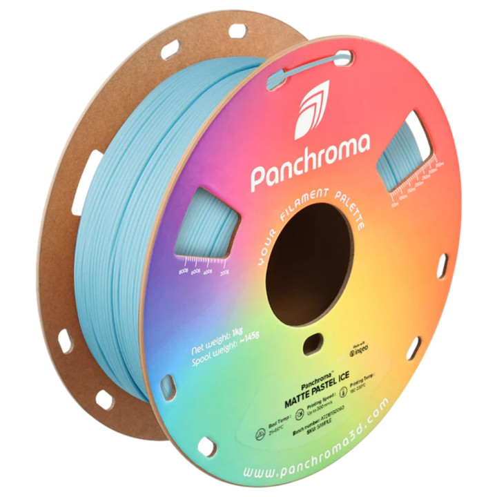 Panchroma PLA - Pastel Mat Bleu Glacé (Matte Pastel Ice) - 1,75 mm - 1 kg