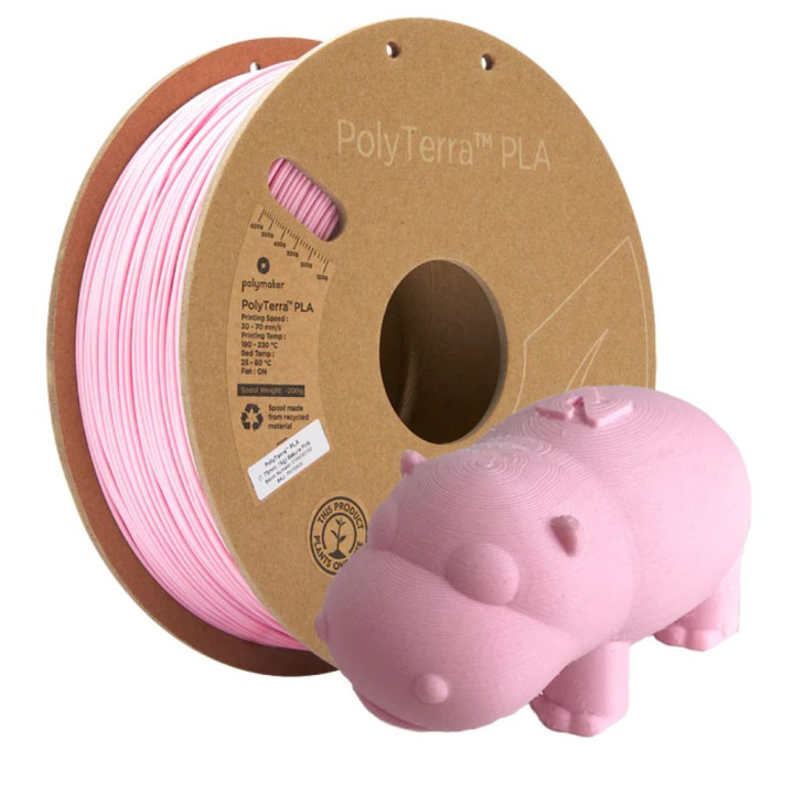 Polymaker - PolyTerra PLA - Rose Sakura (Sakura Pink) - 1.75 mm - 1 kg
