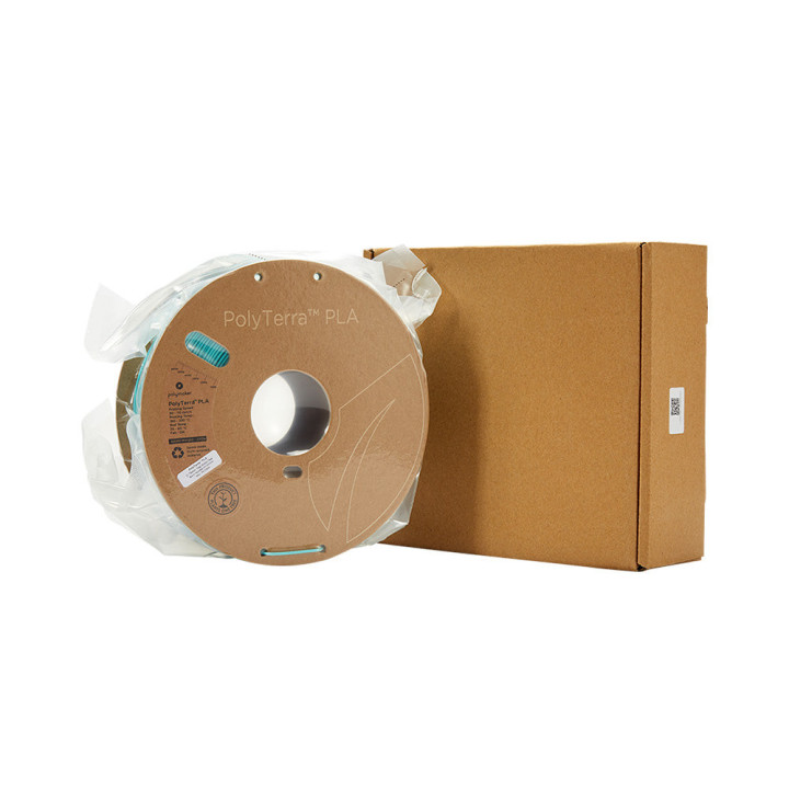 Polymaker - PolyTerra PLA - Bleu Arctique (Arctic Teal) - 1.75 mm - 1 kg
