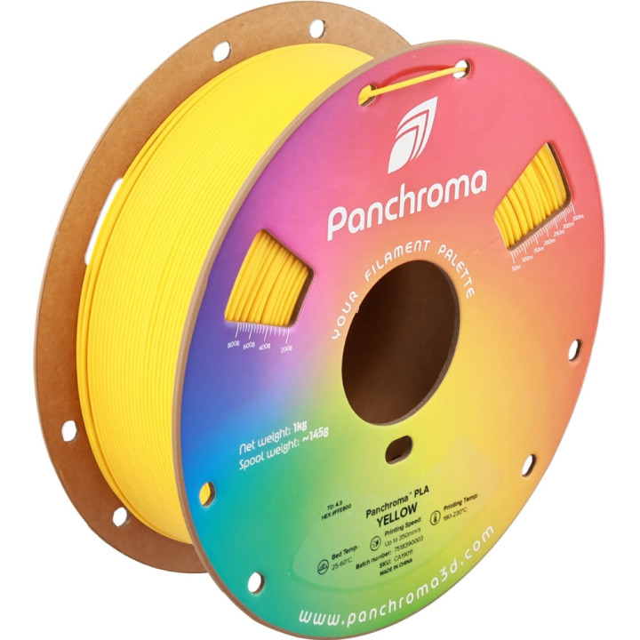 Panchroma Basic PLA - Jaune (Yellow) - 1,75 mm - 1 kg