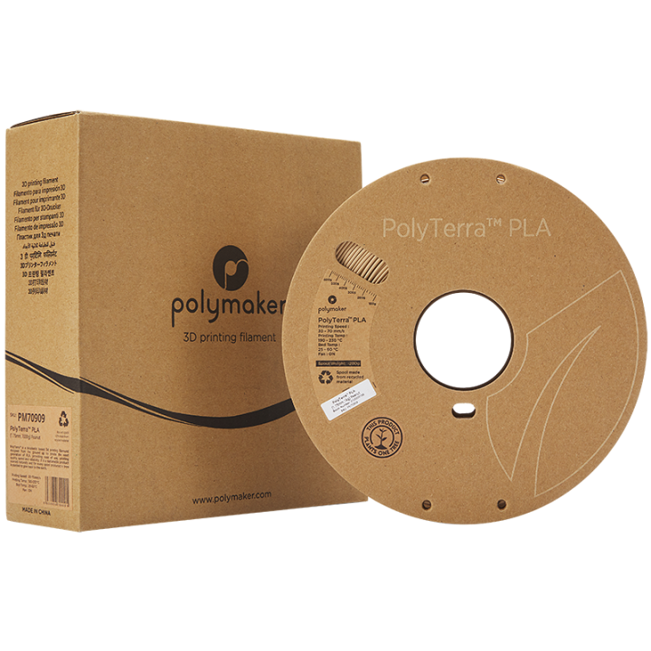 Polymaker - PolyTerra PLA - Cacahuète (Peanut) - 1.75 mm - 1 kg