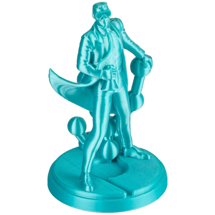 Panchroma PLA - Bleu Arctique Soie (Silk Teal) - 1,75 mm - 1 kg
