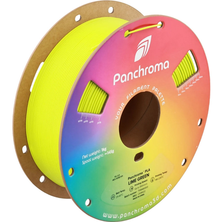 Panchroma Basic PLA - Vert Citron (Lime Green) - 1,75 mm - 1 kg