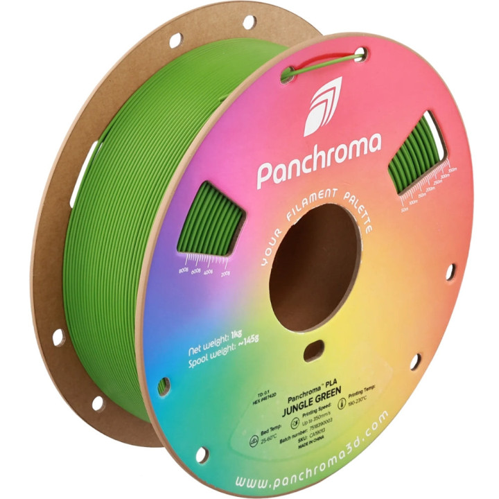 Panchroma Basic PLA - Vert Jungle (Jungle Green) - 1,75 mm - 1 kg