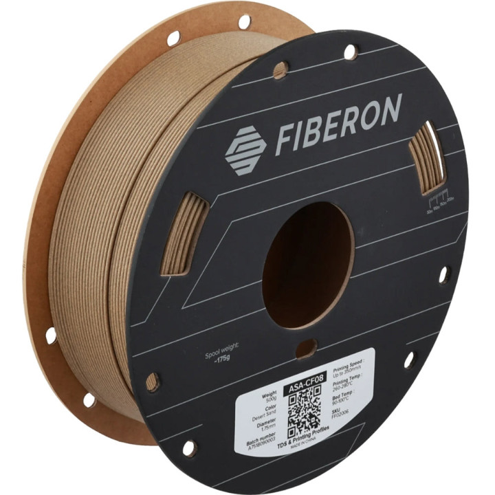 Polymaker - Fiberon - ASA-CF08 Sable du Désert (Desert Sand) - 1.75 mm - 500g