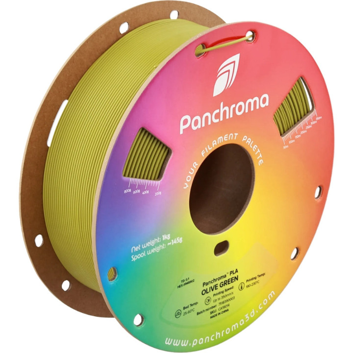 Panchroma Basic PLA - Vert Olive (Olive Green) - 1,75 mm - 1 kg