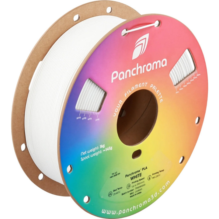 Panchroma Basic PLA - Blanc (White) - 1,75 mm - 1 kg
