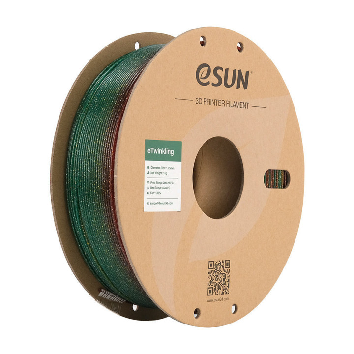 eSun - eTwinkling PLA - Arc-en-ciel (Rainbow) - 1,75 mm - 1 kg