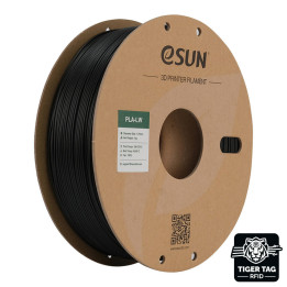 eSun - PLA LW (LightWeight) - Noir (Black) - 1,75 mm - 1 kg
