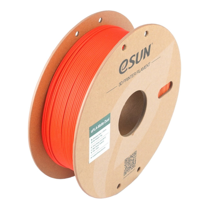 eSun - PLA Matte - Dual colors - Rouge Jaune (Red Yellow) - 1,75 mm - 1 kg