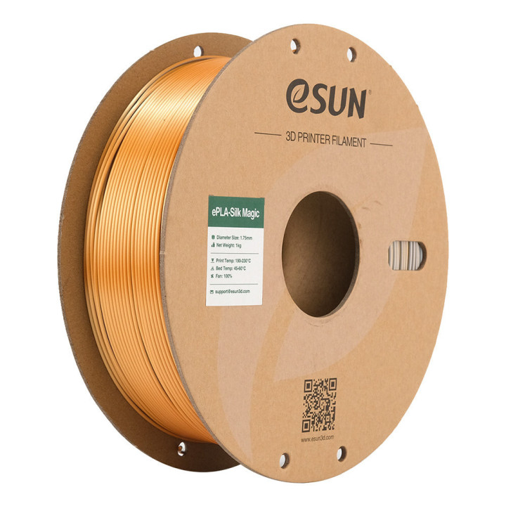 eSun - eSilk-PLA Magic - Or Argent (Gold Silver) 1,75 mm - 1 kg