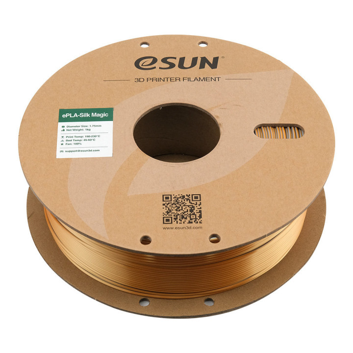 eSun - eSilk-PLA Magic - Or Argent (Gold Silver) 1,75 mm - 1 kg
