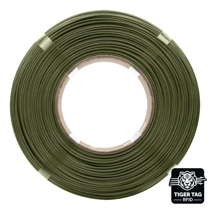 eSun - PLA Matt Vert Olive (Olive Green) - 1.75mm - 1 kg - Refill avec RFID TigerTag