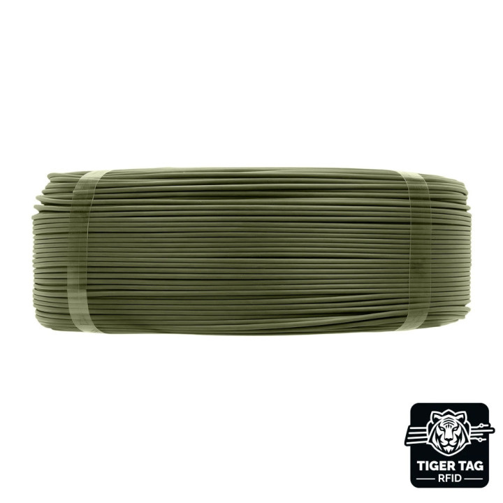 eSun - PLA Matt Vert Olive (Olive Green) - 1.75mm - 1 kg - Refill avec RFID TigerTag