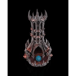 Obsidian Citadel - Dés Tower | Impression 3D Artisanale Occitanie
