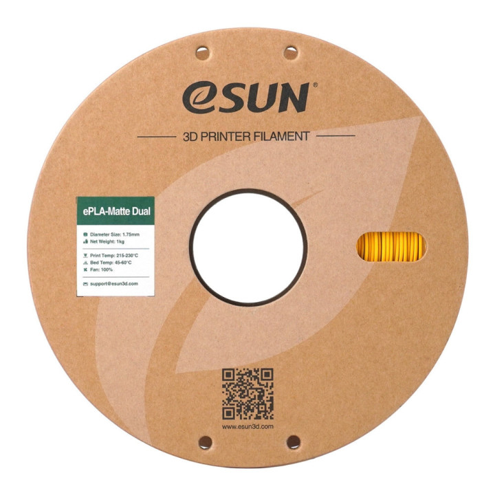 eSun - PLA Matte - Dual colors - Violet Jaune (Purple Yellow) - 1,75 mm - 1 kg