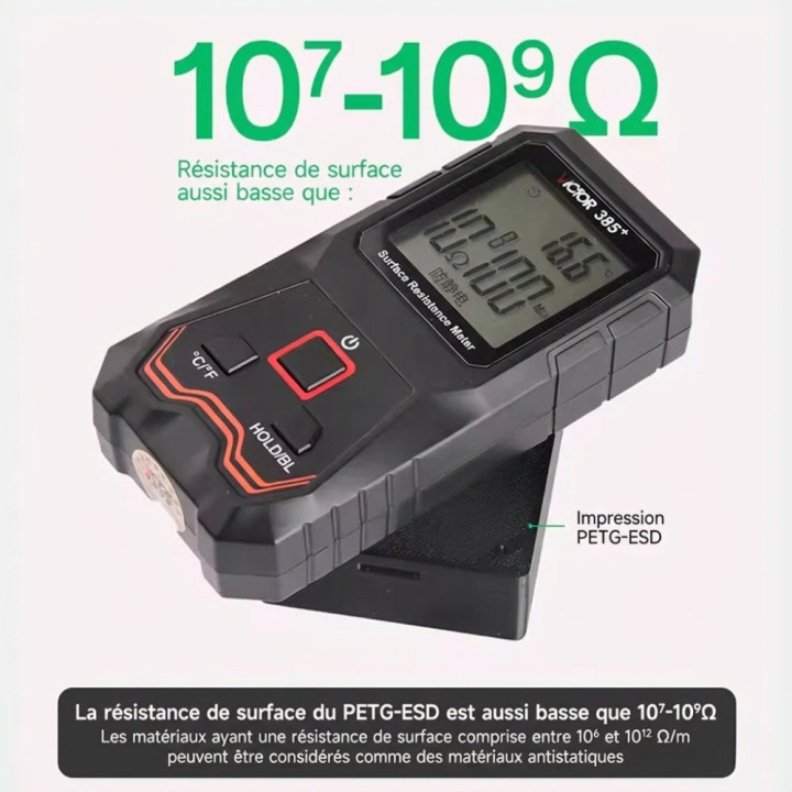 eSun - PETG-ESD - Noir (Black) - 1,75 mm - 1 kg