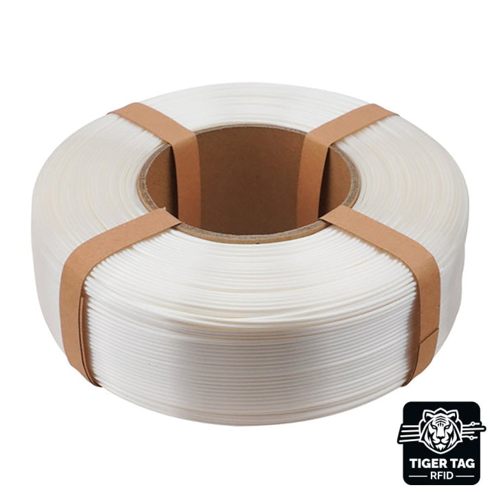 eSun - PLA-Silk - Blanc (White) - 1,75 mm - 1kg Refill avec RFID TigerTag
