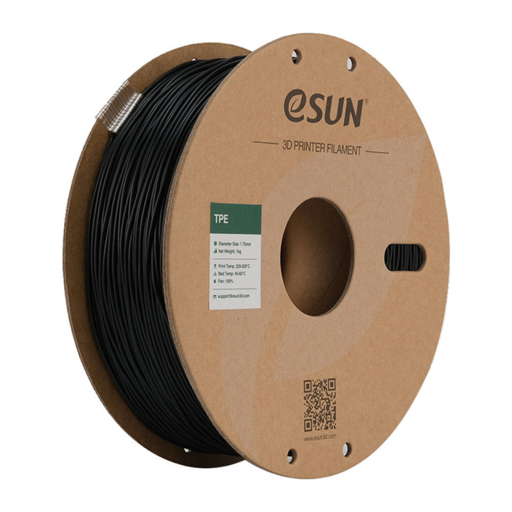 eSun - eLastic (TPE-83A) - Noir (Black) - 1,75 mm - 1 kg