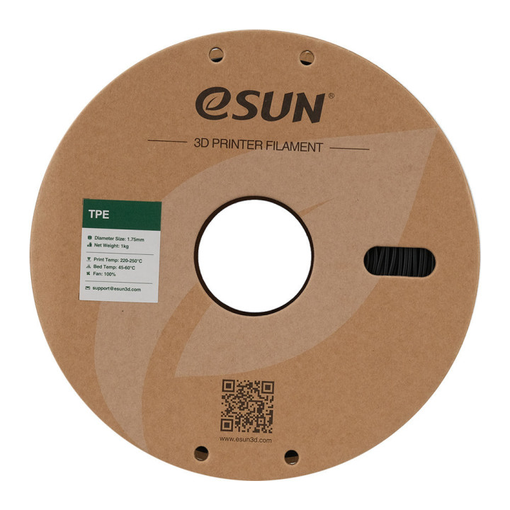 eSun - eLastic (TPE-83A) - Noir (Black) - 1,75 mm - 1 kg