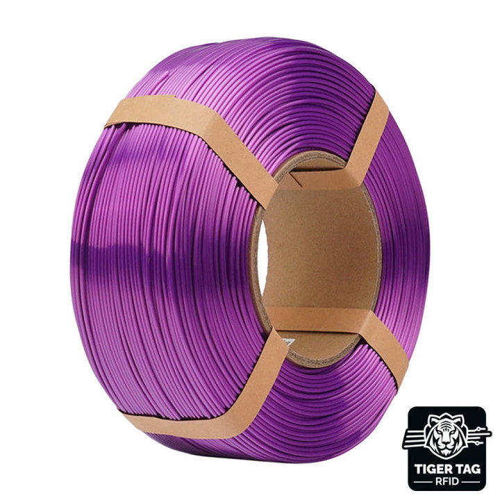 eSun - PLA-Silk - Violet (Purple) - 1,75 mm - 1kg Refill avec RFID TigerTag