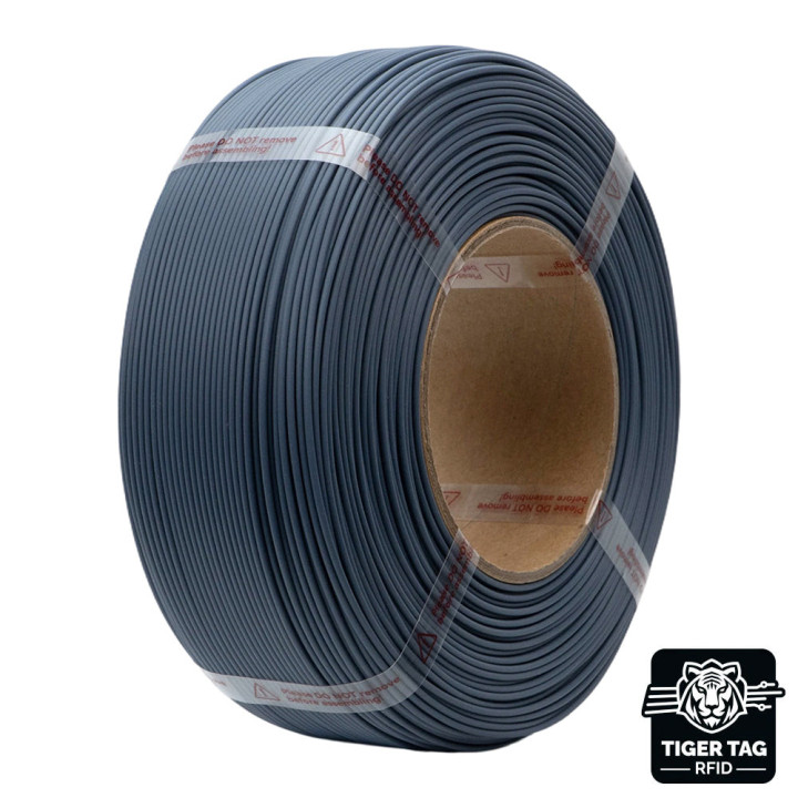 eSun - PLA Matte - Gris Foncé (Dark Grey) - 1,75 mm - 1 kg Refill avec RFID TigerTag