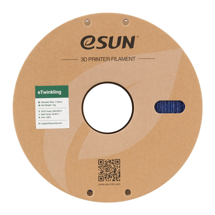 eSun - eTwinkling PLA - Bleu (Blue) - 1,75 mm - 1 kg