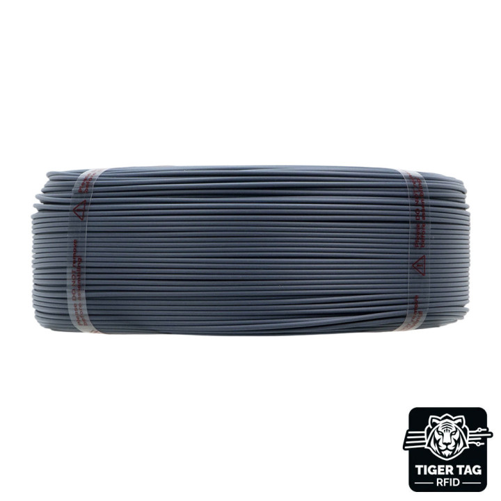 eSun - PLA Matte - Gris Foncé (Dark Grey) - 1,75 mm - 1 kg Refill avec RFID TigerTag