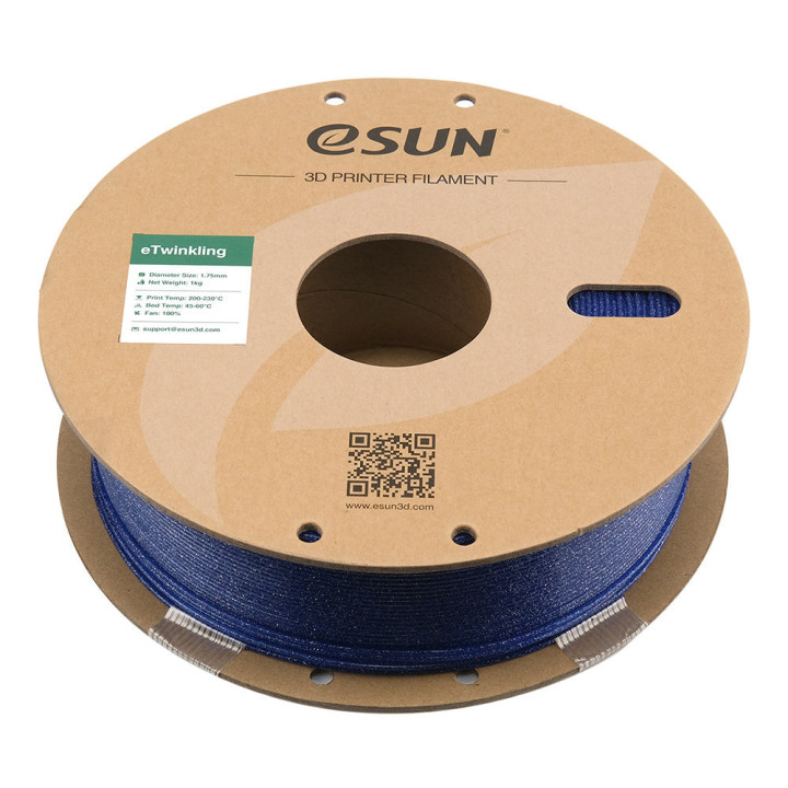 eSun - eTwinkling PLA - Bleu (Blue) - 1,75 mm - 1 kg