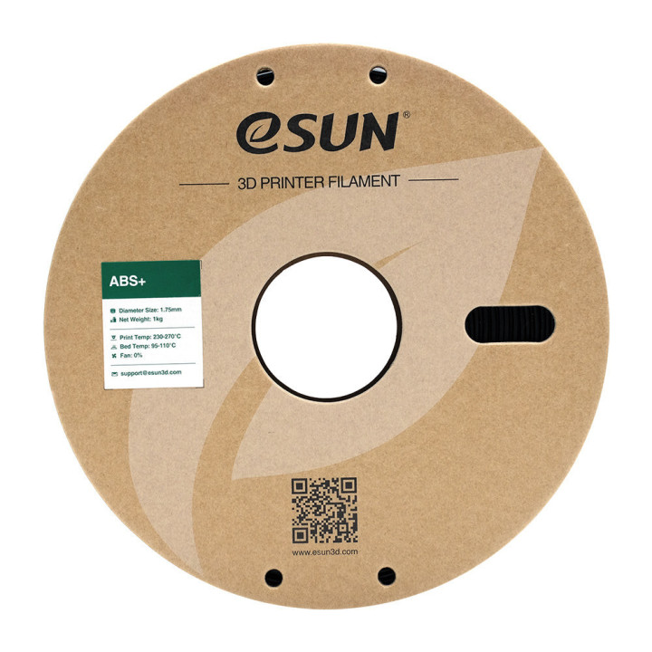 eSun - ABS+ Noir (Black) - 1,75 mm - 1 kg