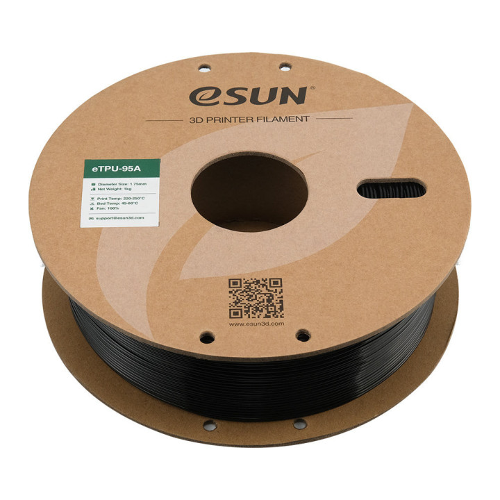 eSun - TPU-95A - Noir (Black) - 1,75 mm - 1 kg