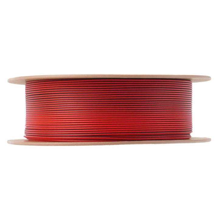 eSun - PLA Matte - Dual colors - Rouge Noir (Red Black) - 1,75 mm - 1 kg