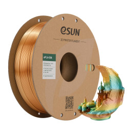 eSun - eSilk PLA - Rainbow Multicolor - 1,75 mm - 1 kg