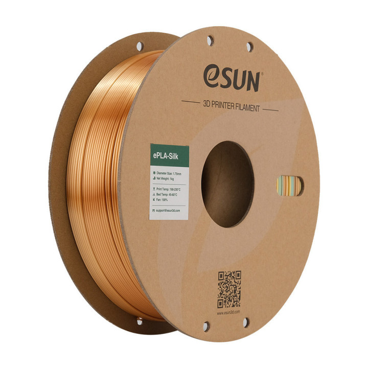 eSun - eSilk PLA - Rainbow Multicolor - 1,75 mm - 1 kg
