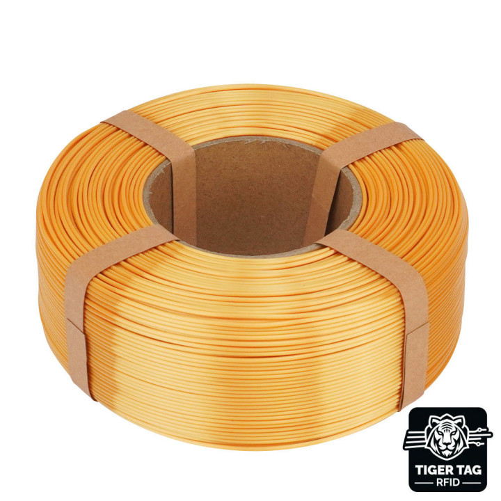 eSun - PLA-Silk - Or (Gold) - 1,75 mm - 1kg Refill avec RFID TigerTag