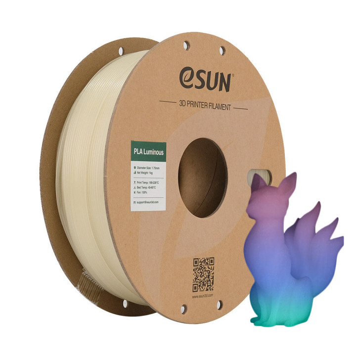 eSun - Luminous PLA - Luminous-Rainbow - 1,75 mm - 1 kg