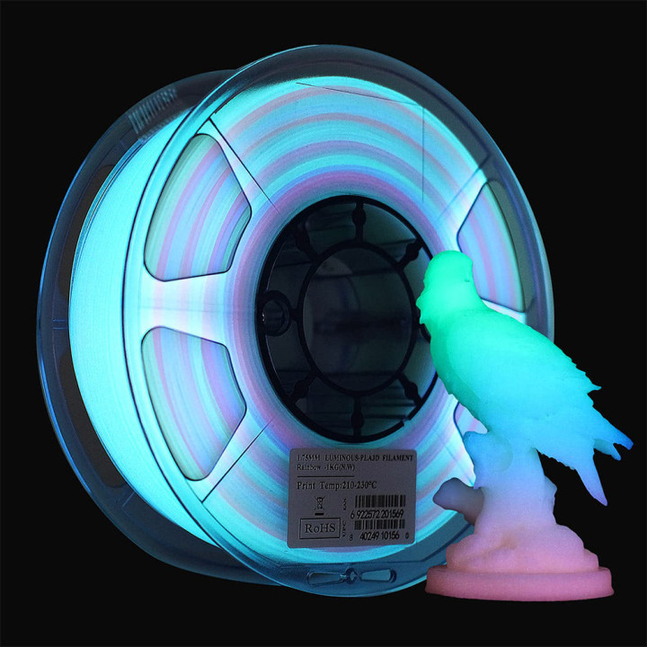 eSun - Luminous PLA - Luminous-Rainbow - 1,75 mm - 1 kg
