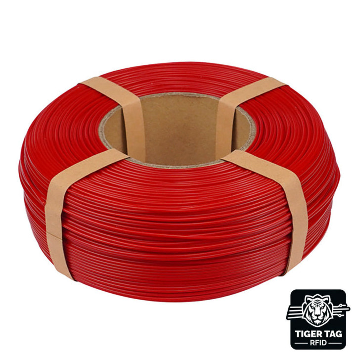 eSun - PLA+ - Rouge Pompier (Fire Engine Red) - 1,75 mm - 1 kg Refill avec RFID TigerTag
