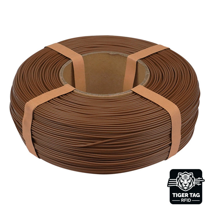 eSun - PLA+ - Marron (Brown) - 1,75 mm - 1 kg Refill avec RFID TigerTag