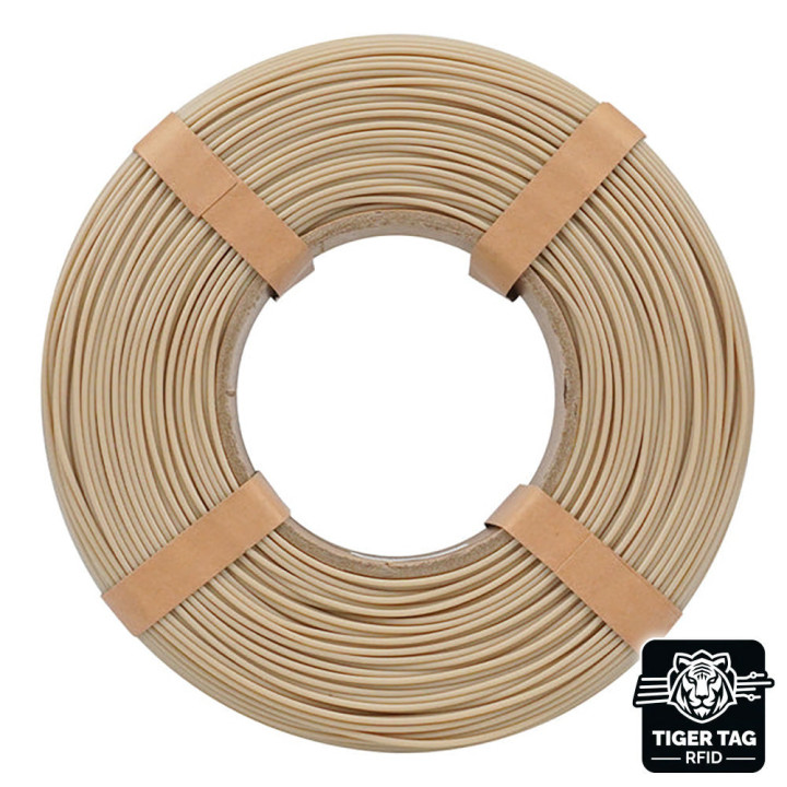 eSun - PLA+ - Blanc Os (Bone White) - 1,75 mm - 1 kg Refill RFID TigerTag