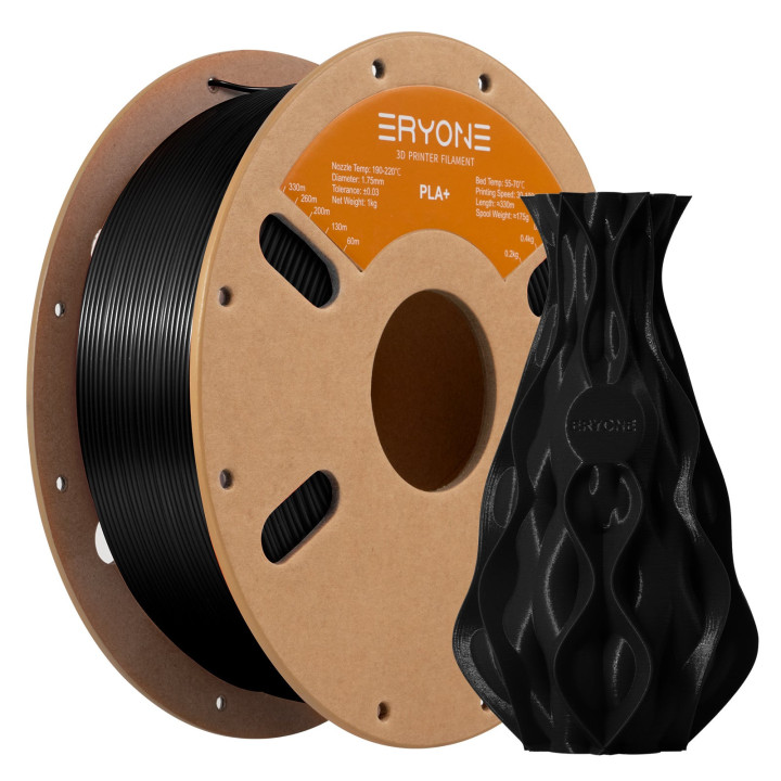 Filament PLA+ pour imprimante 3D Eryone – 1,75mm ±0,03mm (1kg)