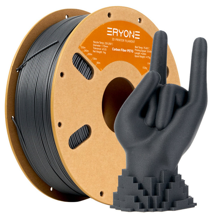 Filament PETG 1,75 mm ±0,03 mm – Bobine 1 kg | Eryone