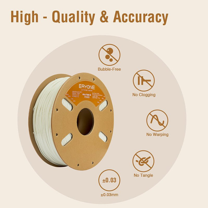 ABS-PC Alloy Material Filament - 1.75mm±0.03mm (1kg)