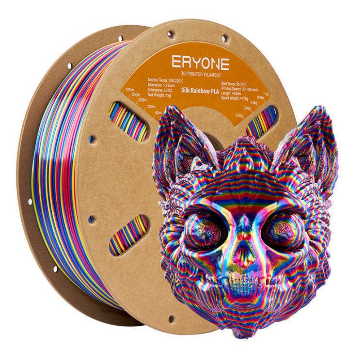 (Pré-vente) Collection PLA Nouvelles Couleurs Eryone – 1 kg (Min. 10 bobines, mixables)
