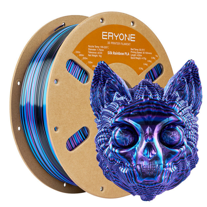 (Pré-vente) Collection PLA Nouvelles Couleurs Eryone – 1 kg (Min. 10 bobines, mixables)