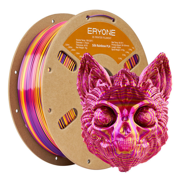 (Pré-vente) Collection PLA Nouvelles Couleurs Eryone – 1 kg (Min. 10 bobines, mixables)