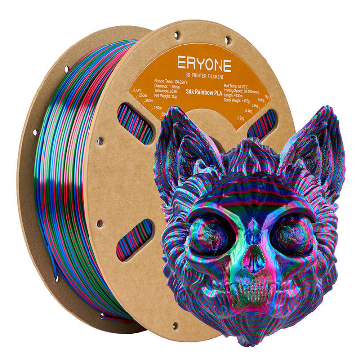 (Pré-vente) Collection PLA Nouvelles Couleurs Eryone – 1 kg (Min. 10 bobines, mixables)