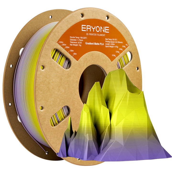 (Pré-vente) Collection PLA Nouvelles Couleurs Eryone – 1 kg (Min. 10 bobines, mixables)