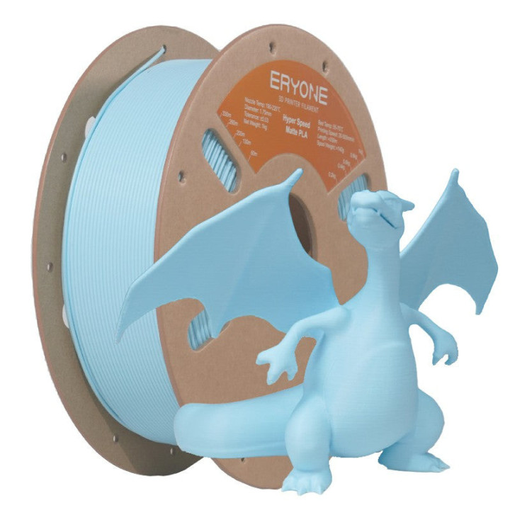 Filament PLA Mat Haute Vitesse Eryone - 1,75mm±0,03mm (1kg)